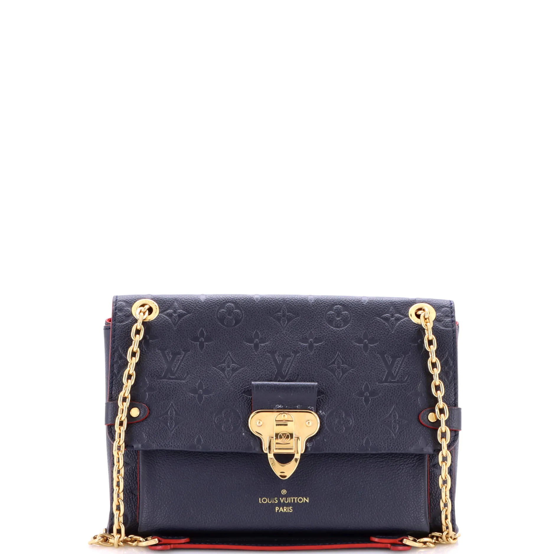 Pre-Loved Louis Vuitton Vavin Handbag Monogram Empreinte Leather PM sold by Zulily