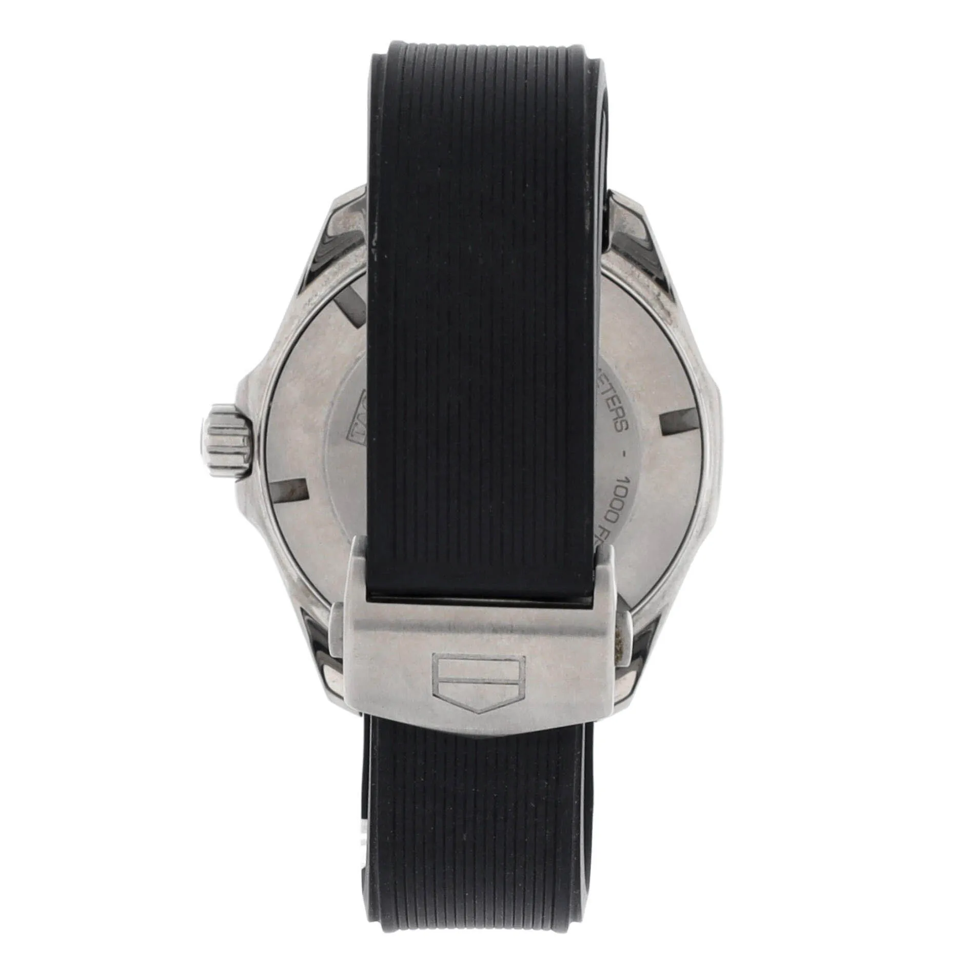 Pre-Loved Tag Heuer Aquaracer 300M Calibre 5 Automatic Watch Stainless Steel and Rubber 43 sold by Zulily product image thumbnail 5