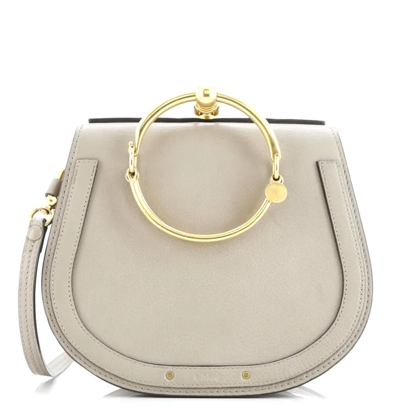 Pre-Loved Chloe Nile Crossbody Bag Leather Medium sold by Zulily