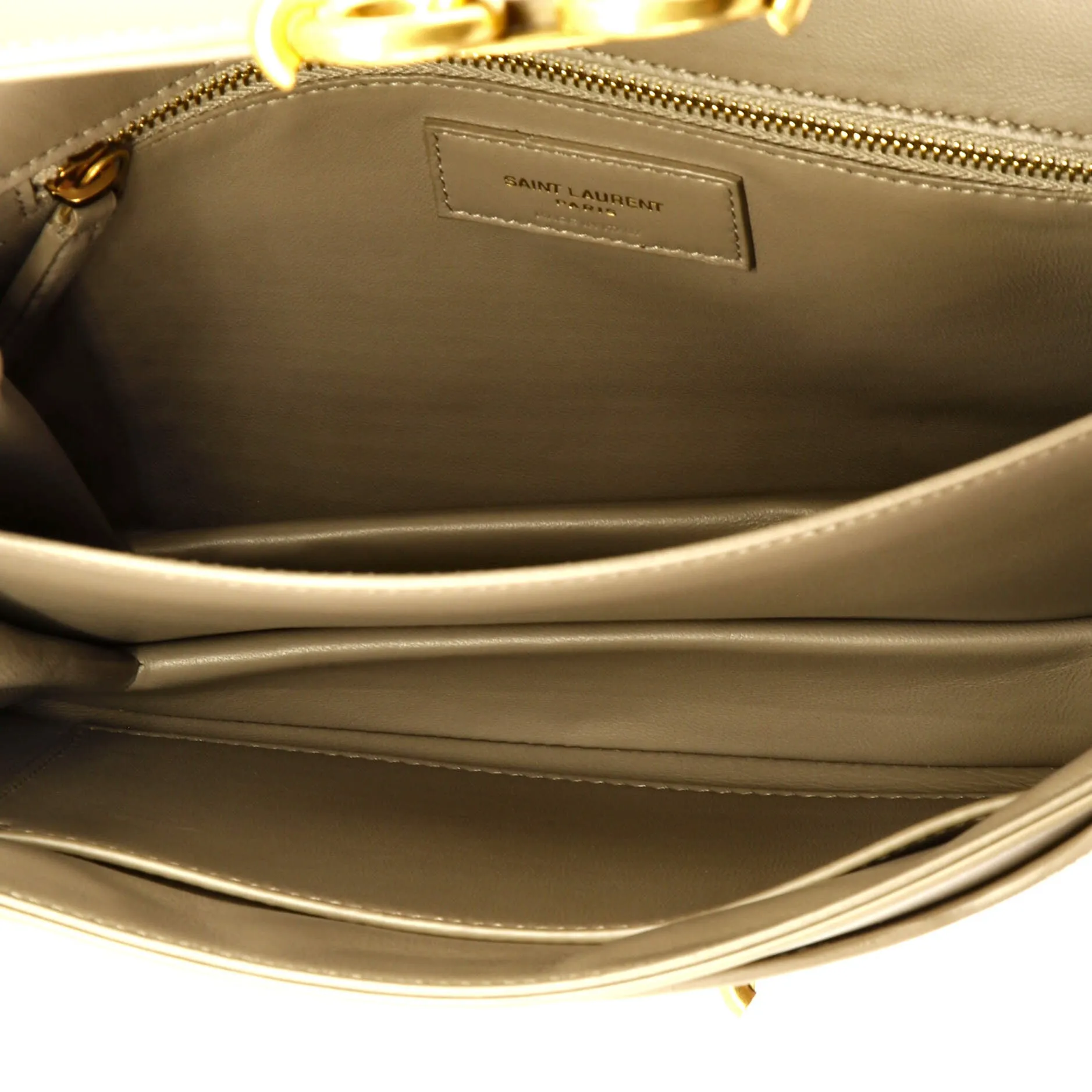 Pre-Loved Saint Laurent Le Maillon Shoulder Bag Leather Medium sold by Zulily product image thumbnail 5