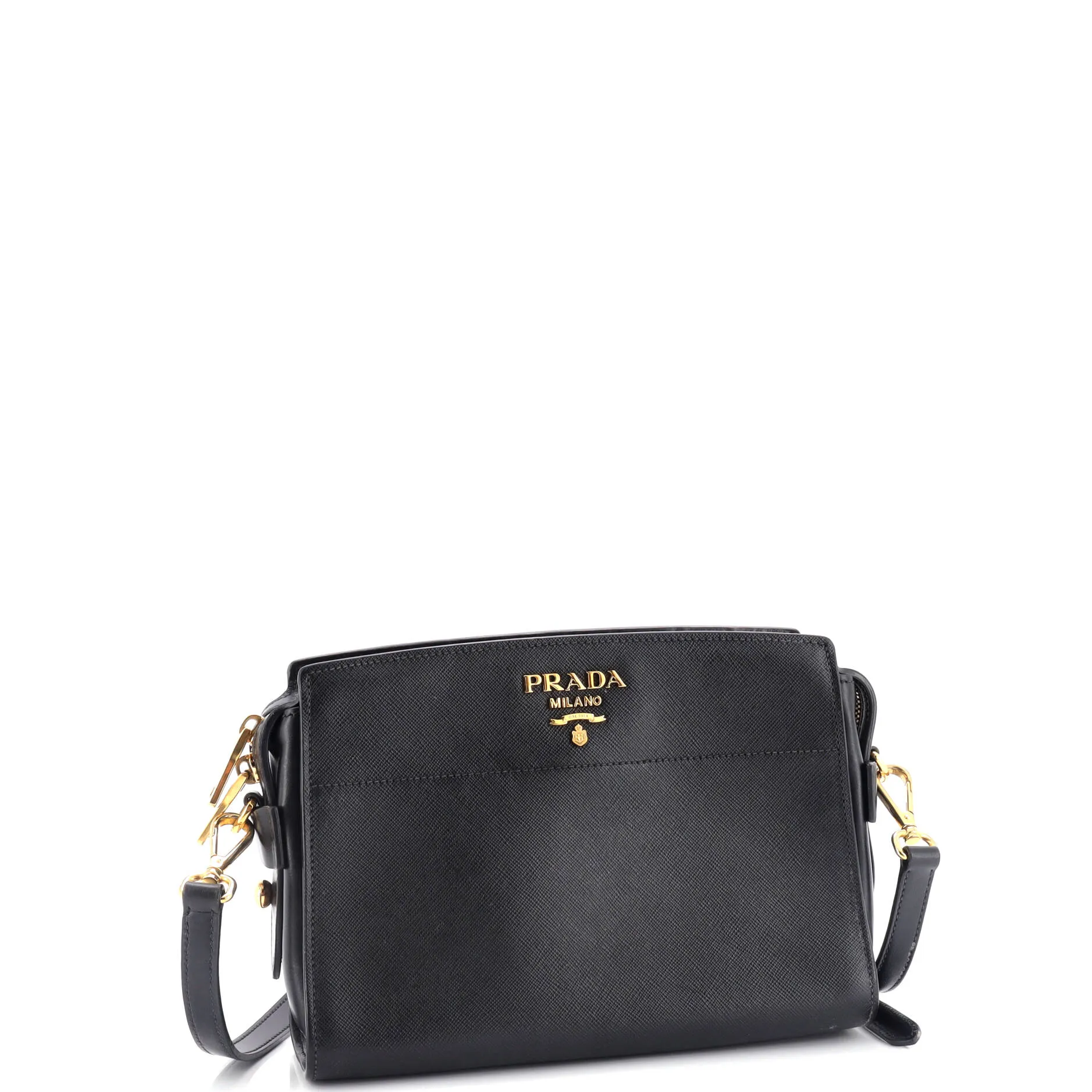 Pre-Loved Prada Bibliotheque Crossbody Saffiano Leather sold by Zulily product image thumbnail 2