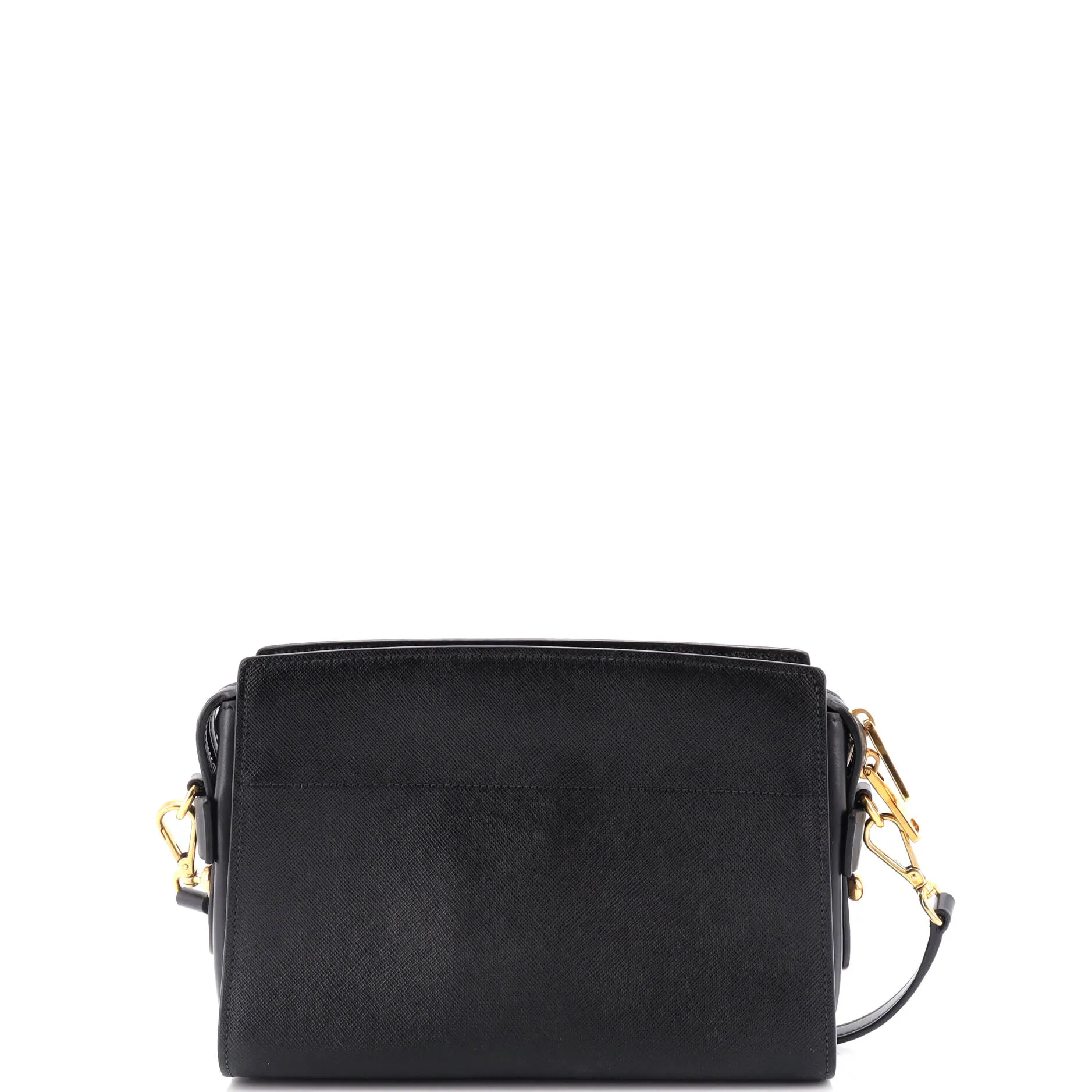 Pre-Loved Prada Bibliotheque Crossbody Saffiano Leather sold by Zulily product image thumbnail 3