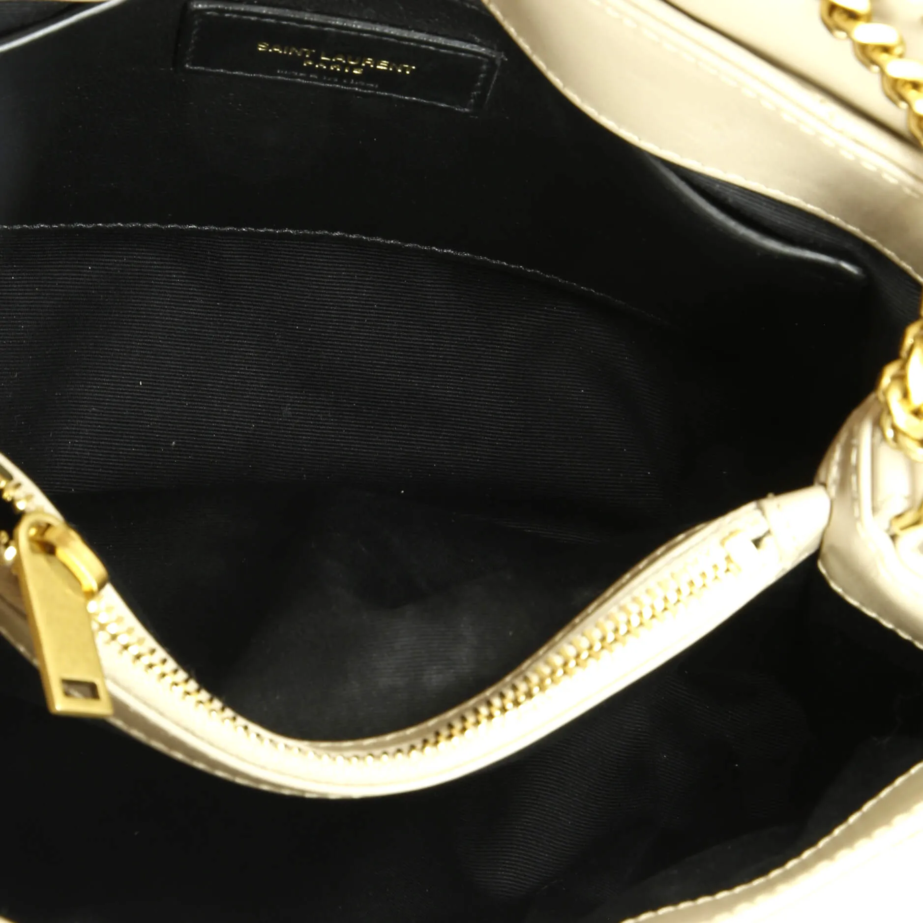 Pre-Loved Saint Laurent Loulou Shoulder Bag Matelasse Chevron Leather Small sold by Zulily product image thumbnail 5