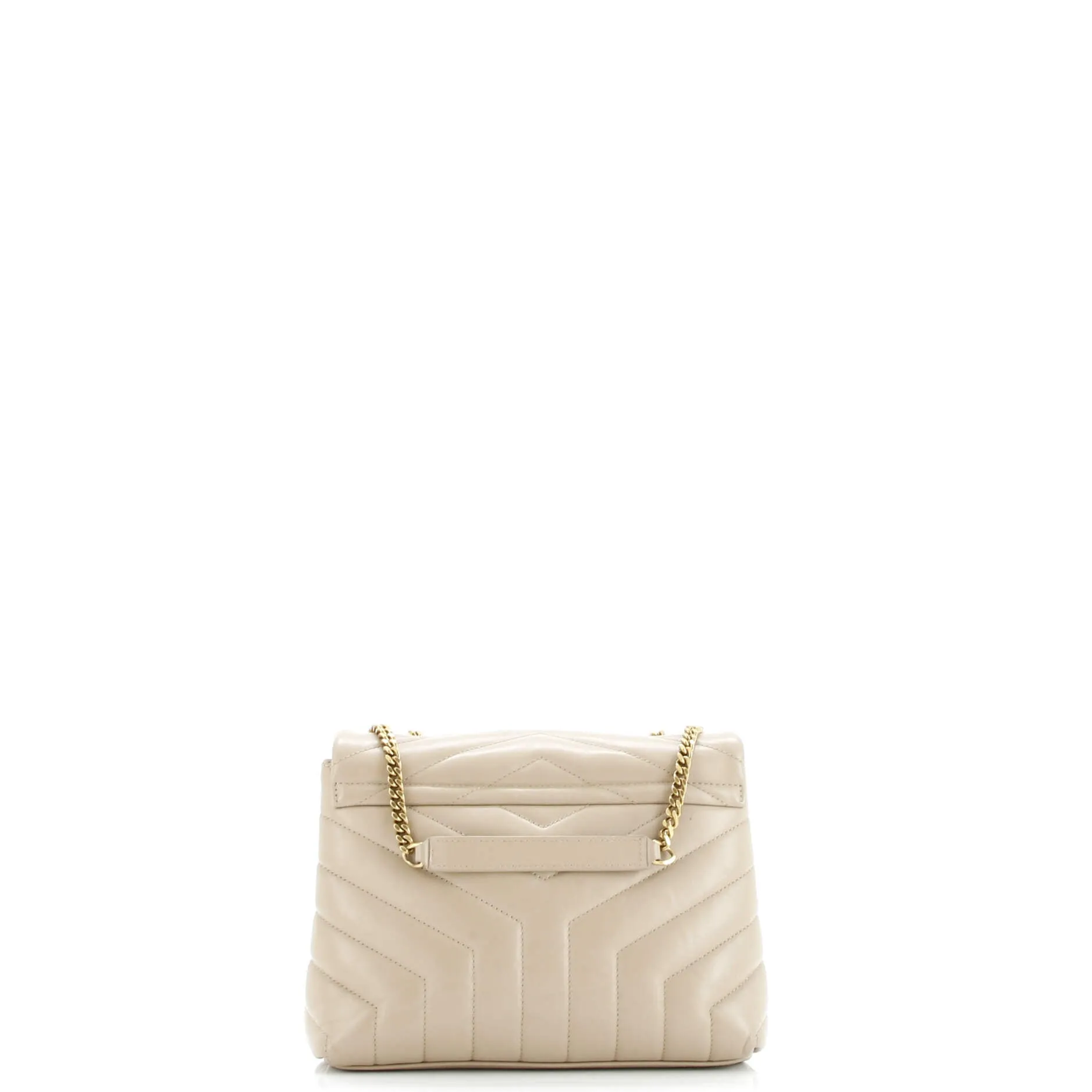 Pre-Loved Saint Laurent Loulou Shoulder Bag Matelasse Chevron Leather Small sold by Zulily product image thumbnail 3