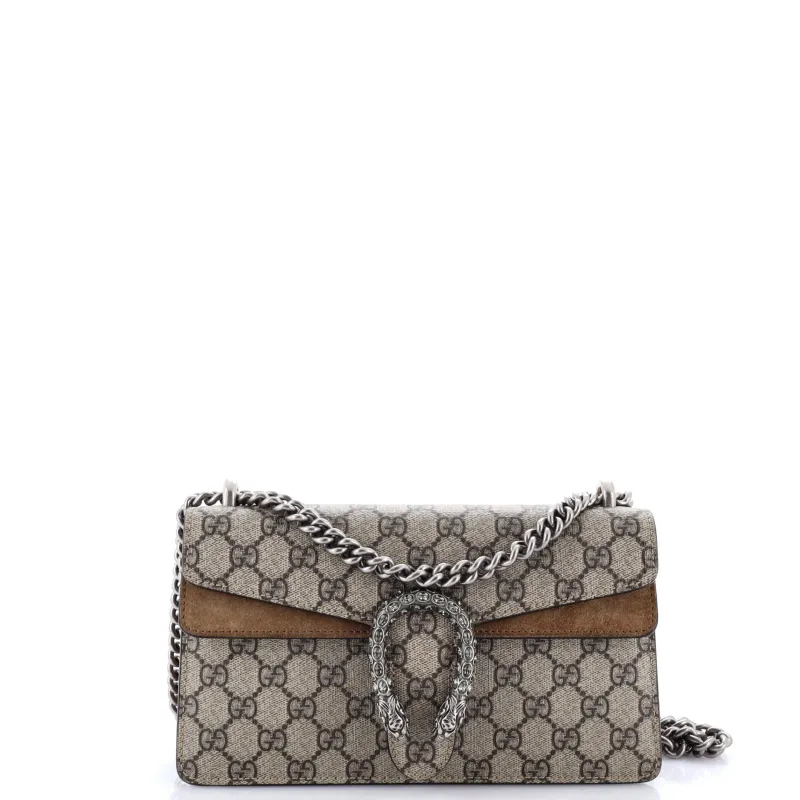 Pre-Loved Gucci Dionysus Bag GG Coated Canvas Small sold by Zulily