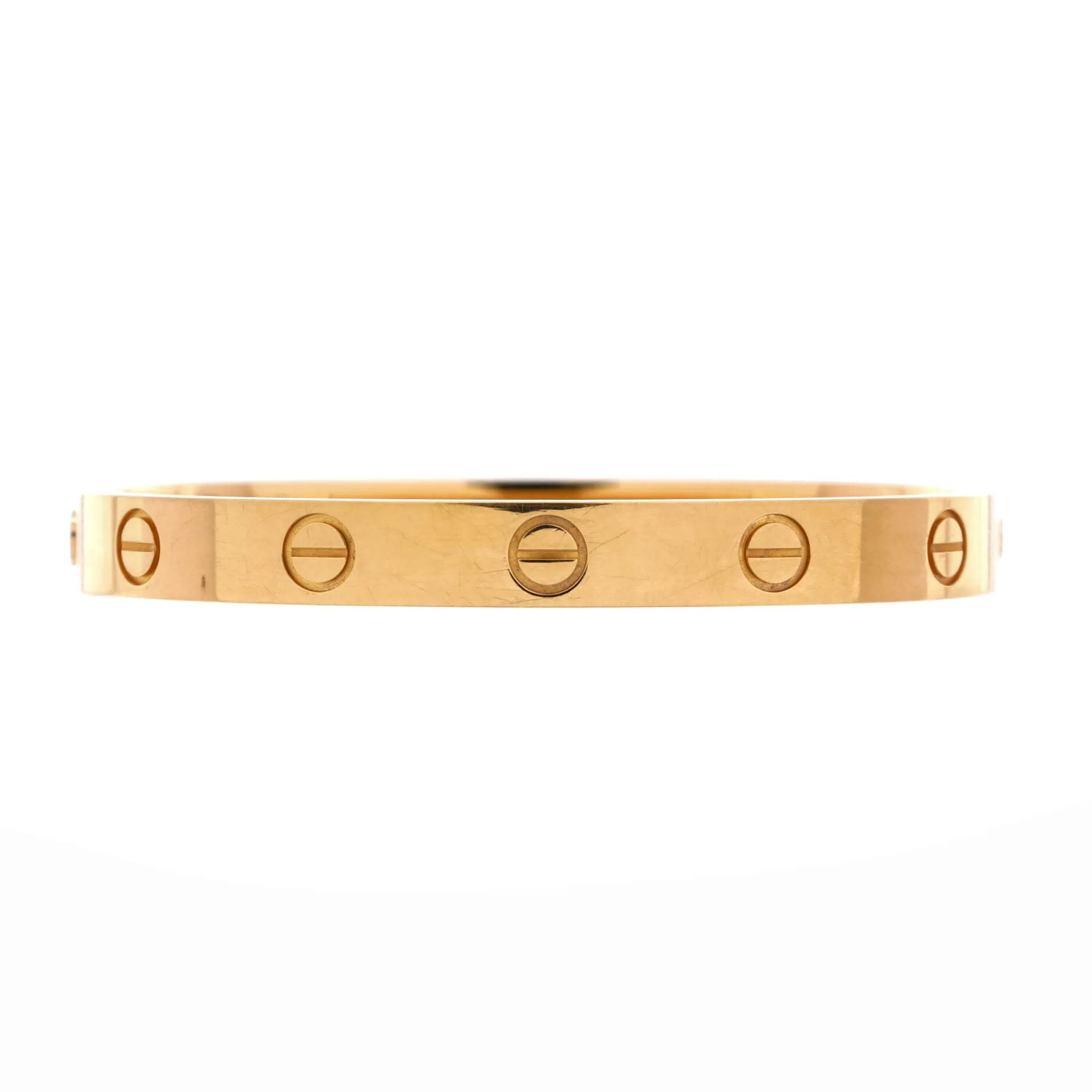 Pre-Loved Cartier Love Bracelet 18K Yellow Gold sold by Zulily product image thumbnail 2