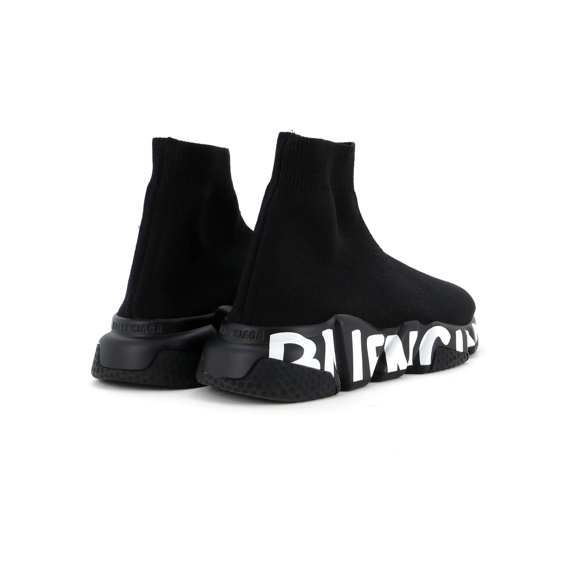 Pre-Loved Balenciaga Speed Graffiti Sneakers Technical Knit sold by Zulily product image thumbnail 3