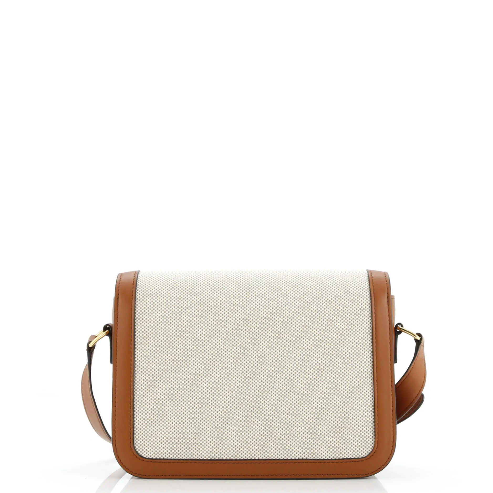Pre-Loved Celine Triomphe Shoulder Bag Canvas with Leather Medium sold by Zulily product image thumbnail 5