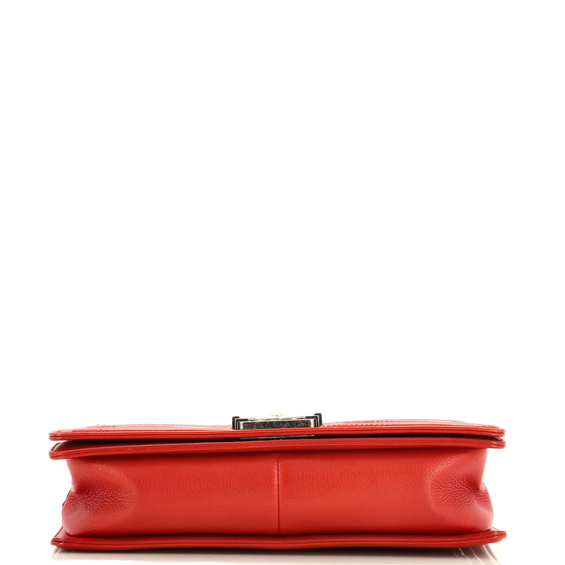 Pre-Loved Chanel Boy Flap Bag Quilted Goatskin with Patent New Medium sold by Zulily product image thumbnail 4