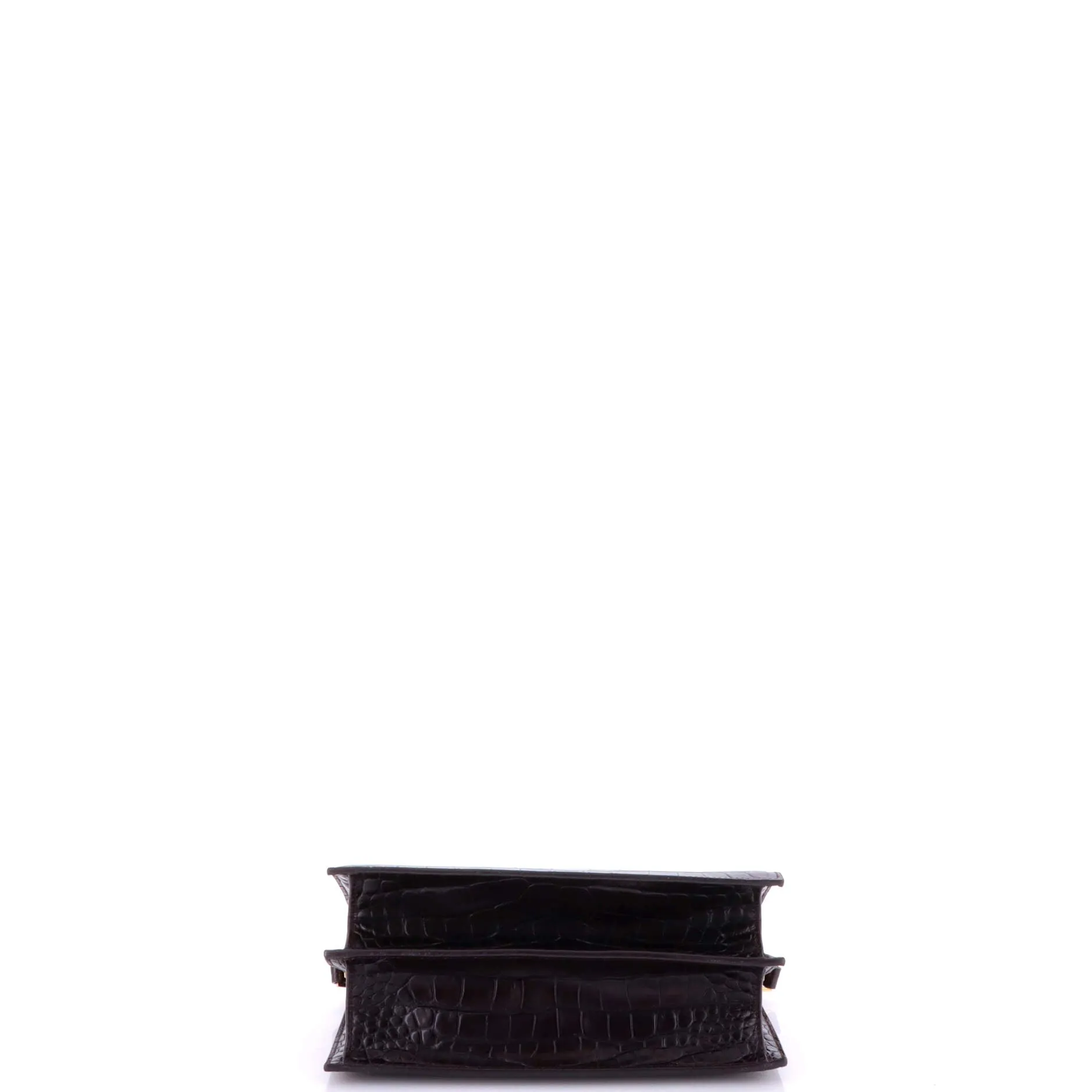 Pre-Loved Saint Laurent Catherine Crossbody Bag Crocodile Embossed Leather sold by Zulily product image thumbnail 5