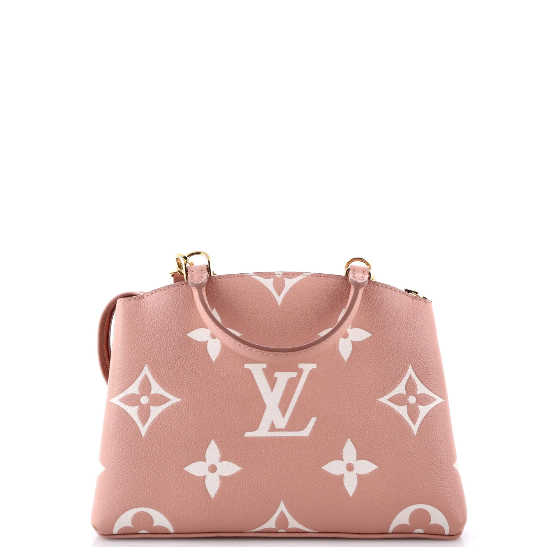 Pre-Loved Louis Vuitton Petit Palais Handbag Bicolor Monogram Empreinte Giant sold by Zulily product image thumbnail 3