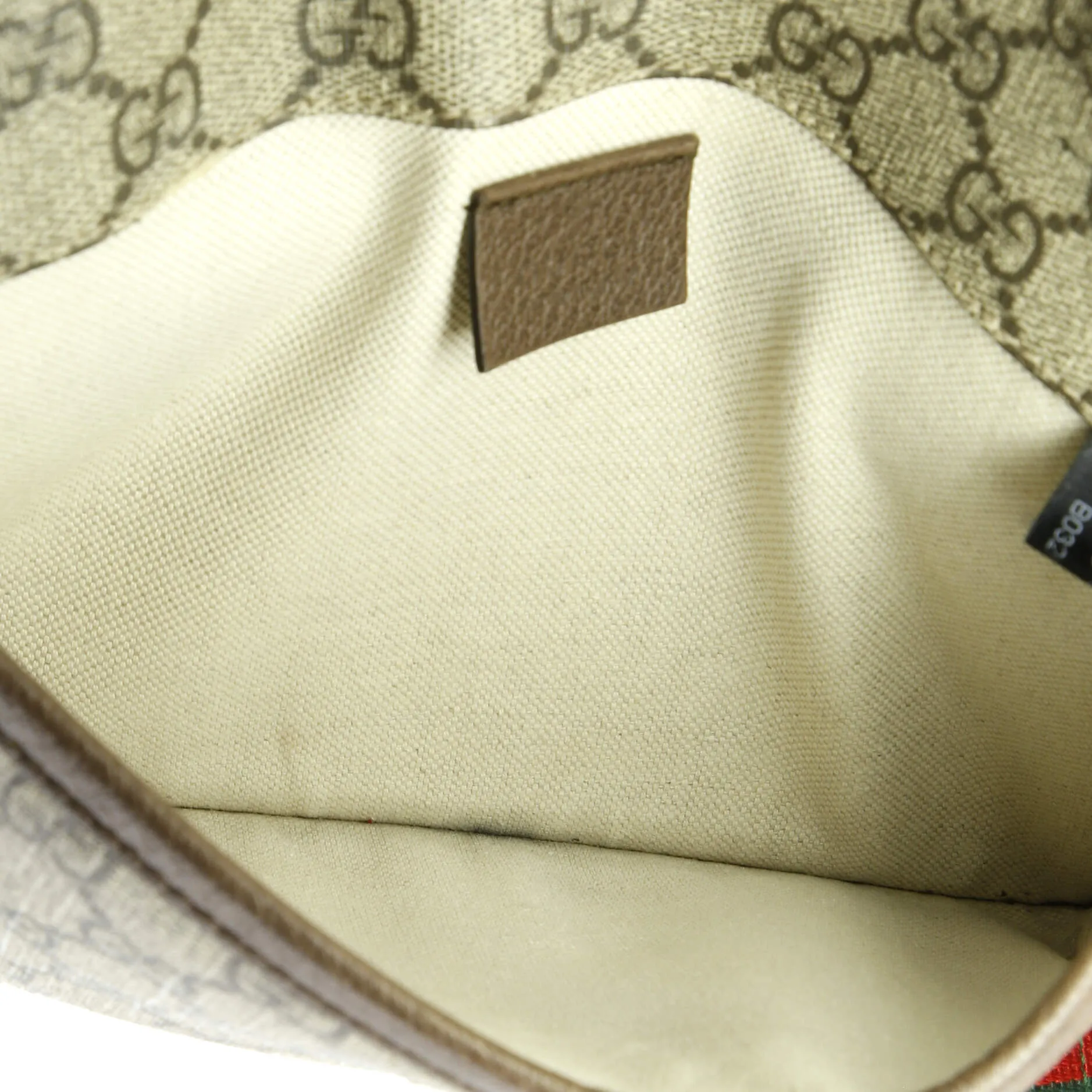 Pre-Loved Gucci Neo Vintage Flap Belt Bag GG Coated Canvas sold by Zulily product image thumbnail 5