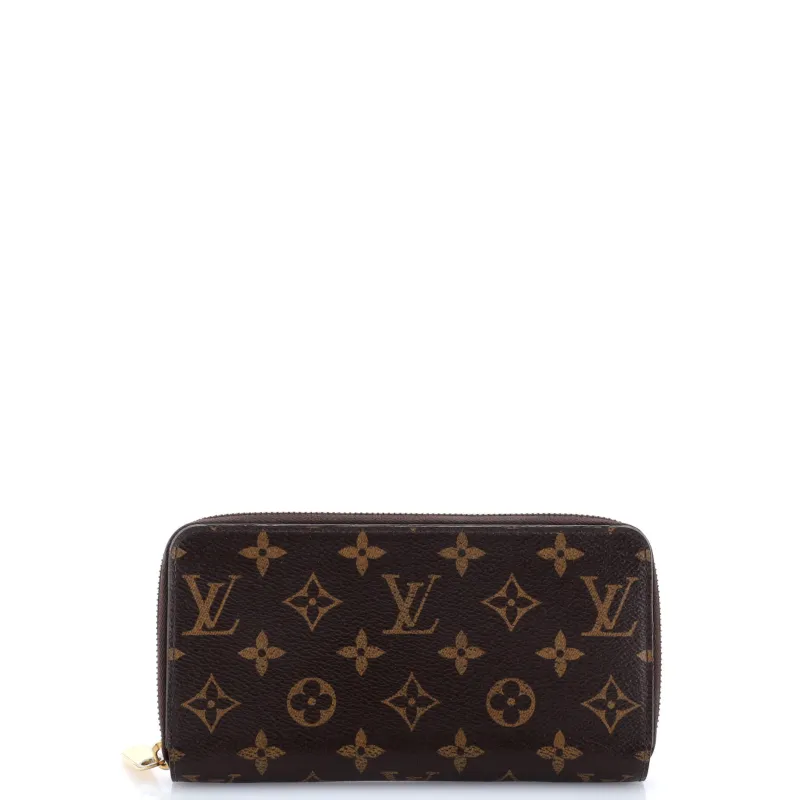 Pre-Loved Louis Vuitton Zippy Wallet Monogram Canvas sold by Zulily