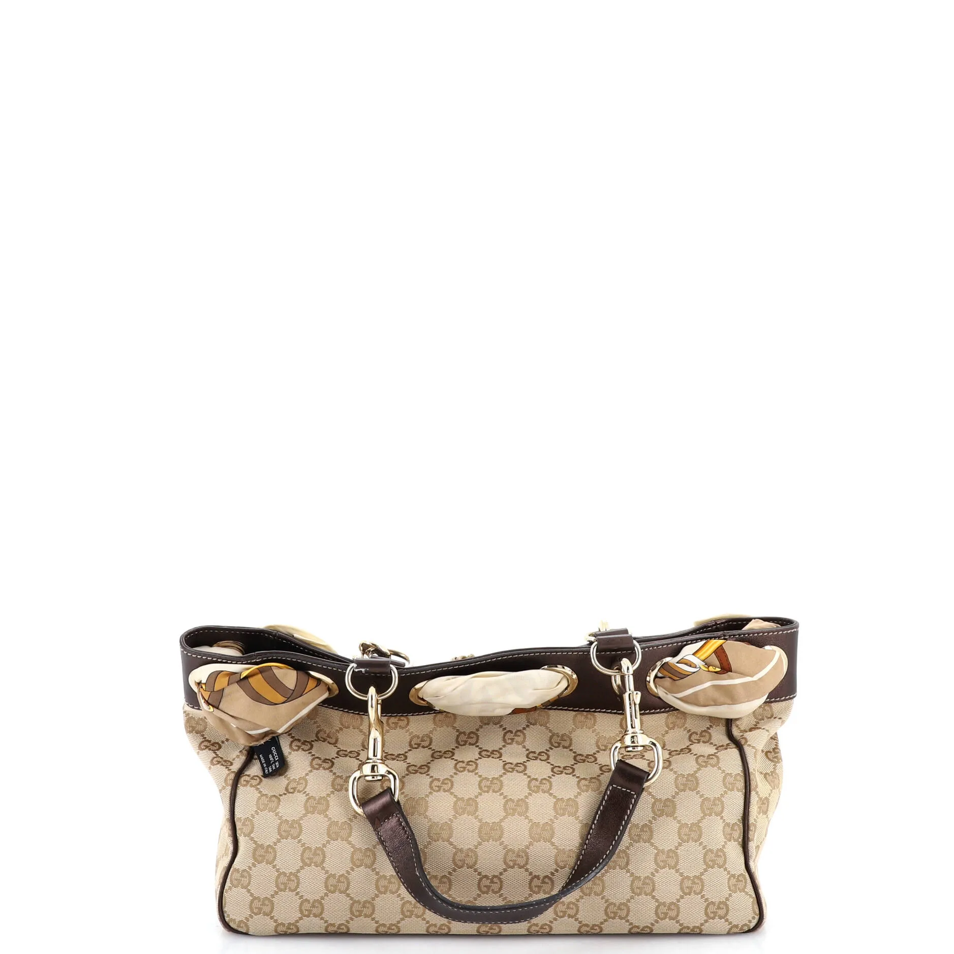 Pre-Loved Gucci Positano Tote GG Canvas Small sold by Zulily product image thumbnail 3