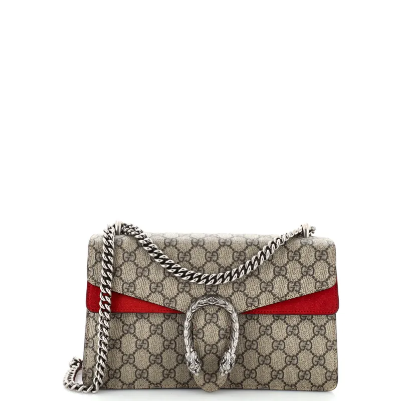 Pre-Loved Gucci Dionysus Bag GG Coated Canvas Small sold by Zulily