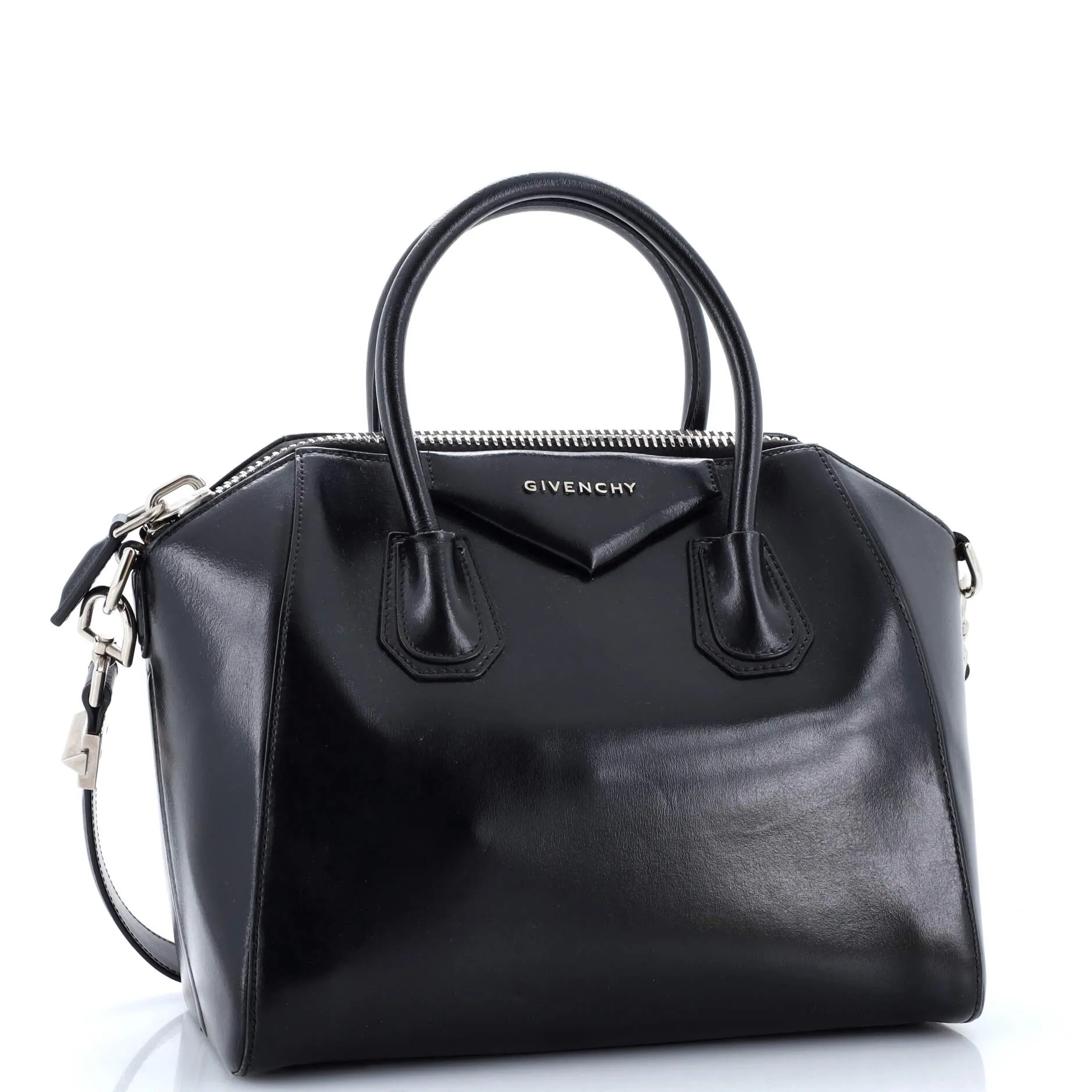 Pre-Loved Givenchy Antigona Bag Glazed Leather Medium sold by Zulily product image thumbnail 2