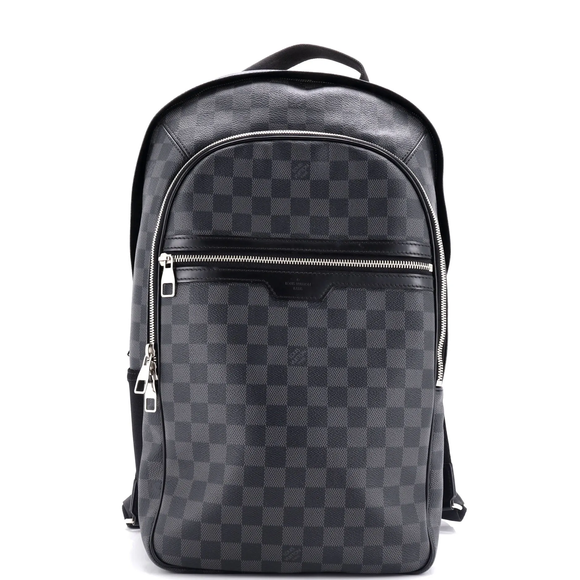 Pre-Loved Louis Vuitton Michael Backpack Damier Graphite sold by Zulily