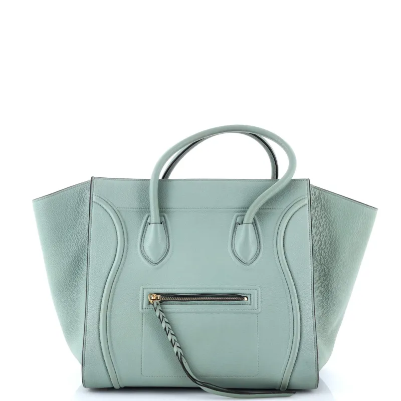 Pre-Loved Celine Phantom Bag Grainy Leather Medium sold by Zulily