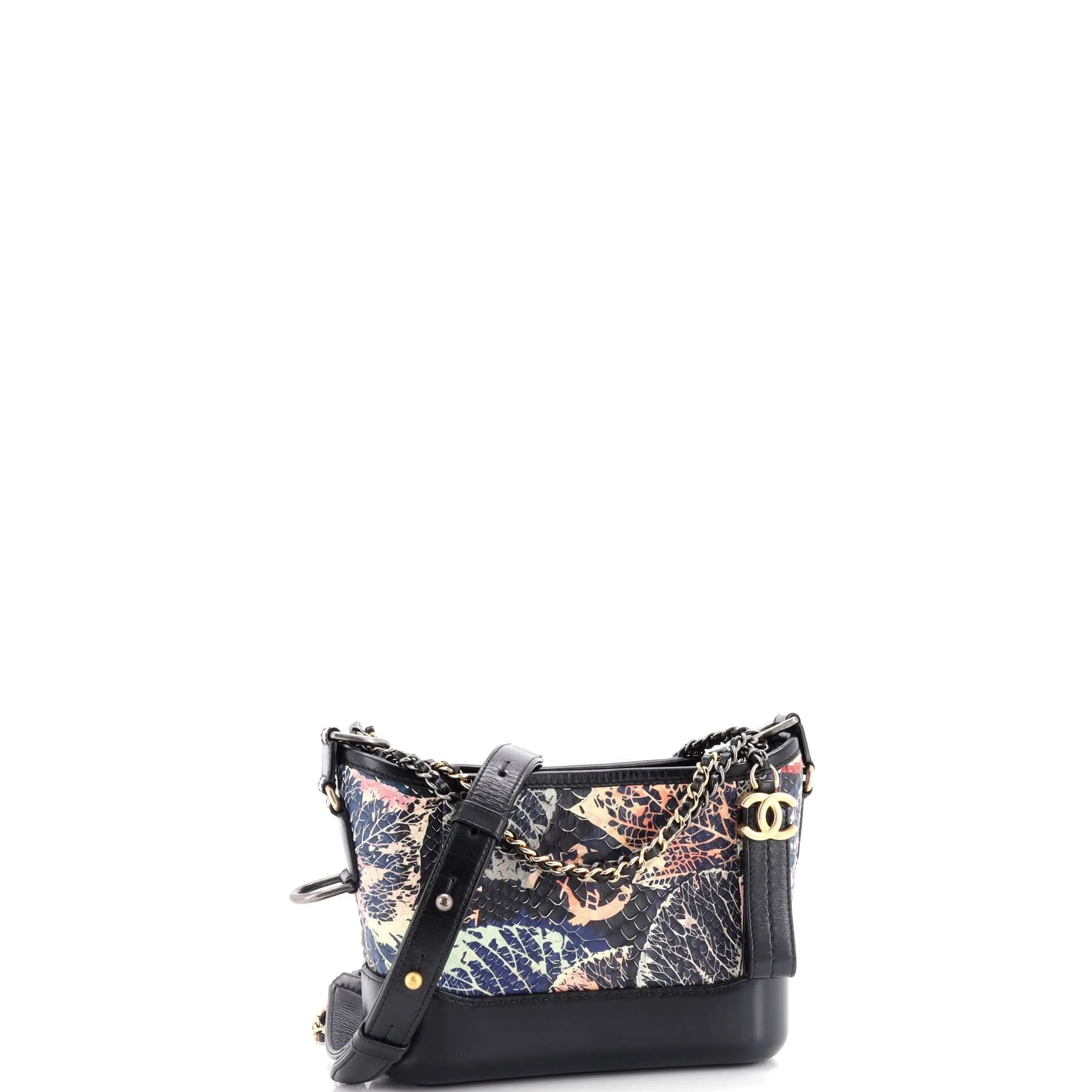 Pre-Loved Chanel Gabrielle Hobo Python Small sold by Zulily product image thumbnail 3