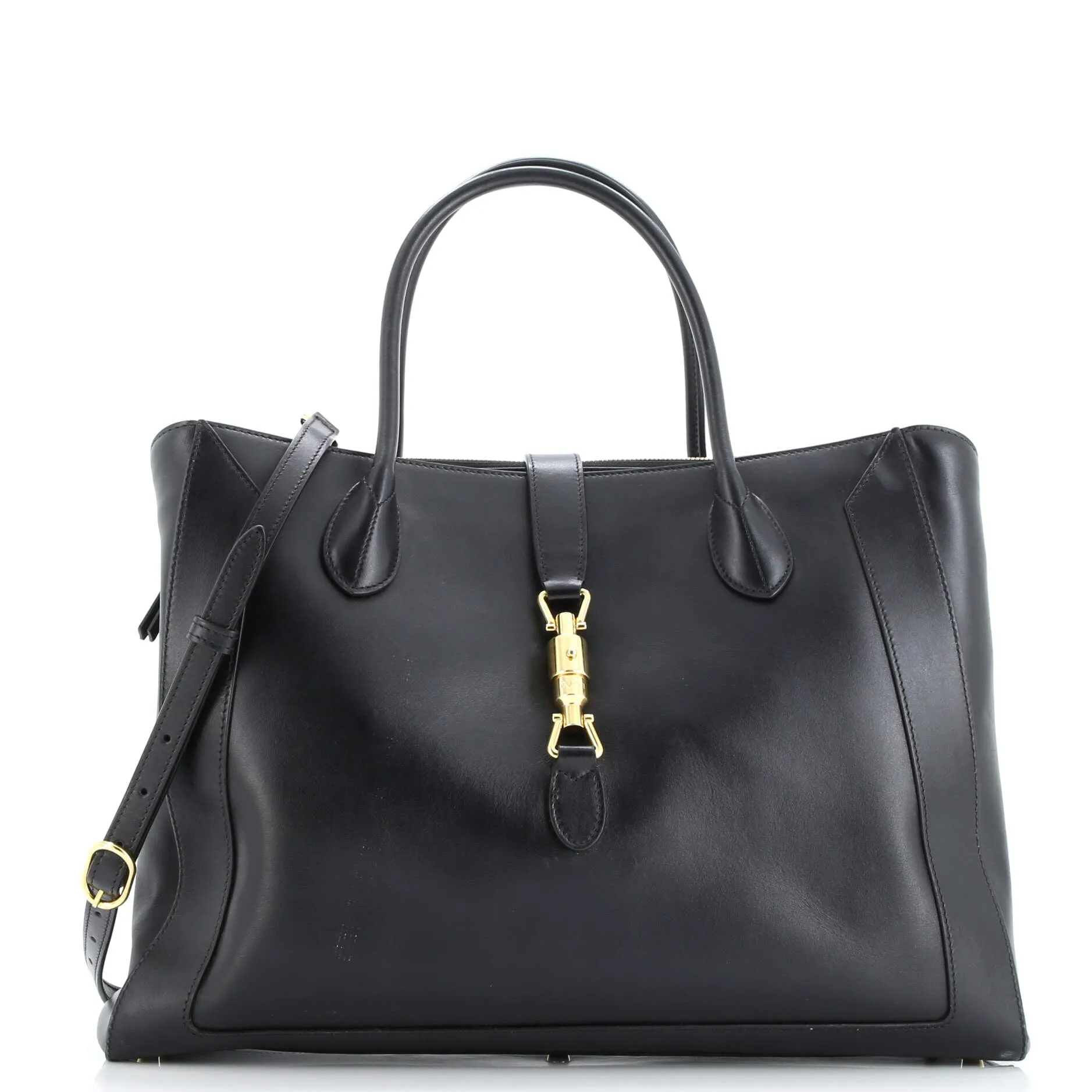 Pre-Loved Gucci Jackie 1961 Tote Leather Large sold by Zulily