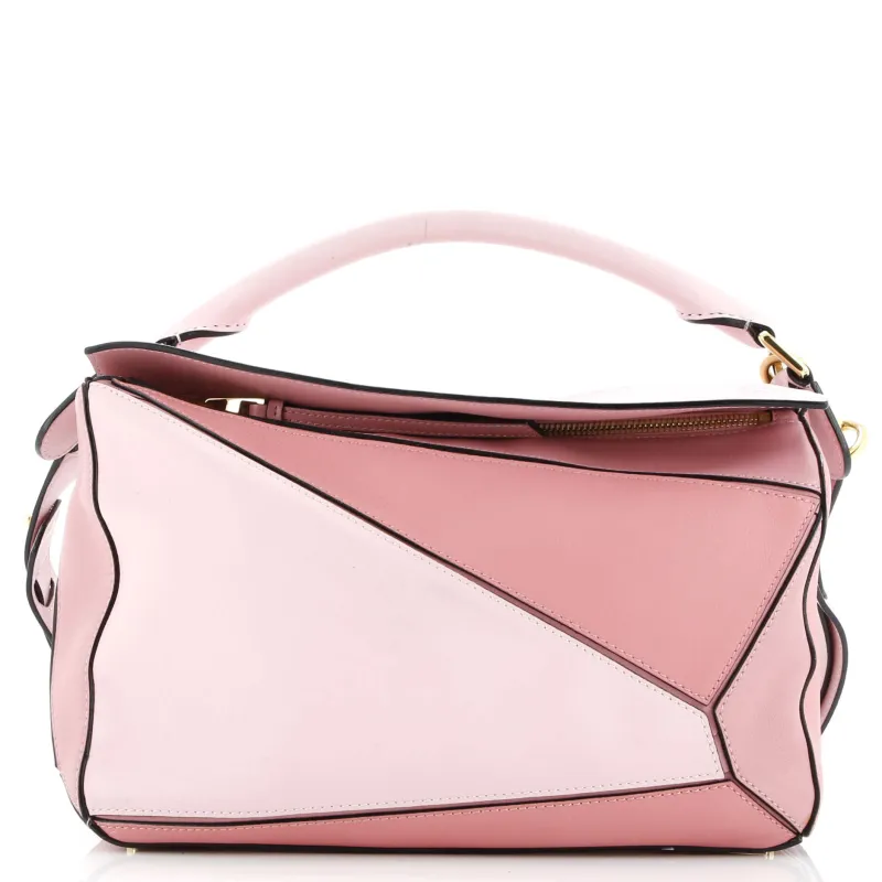 Pre-Loved Loewe Puzzle Bag Leather Medium sold by Zulily