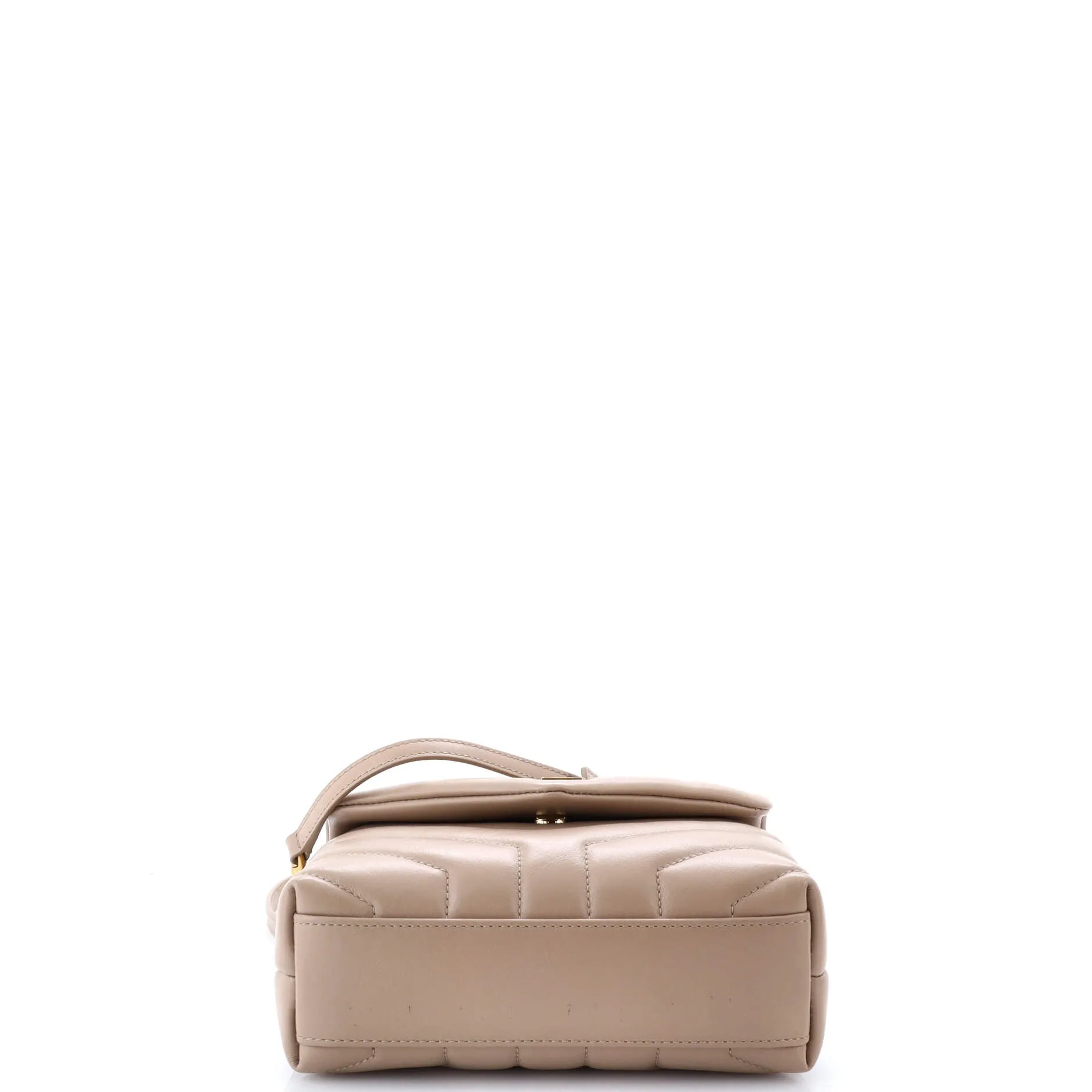 Pre-Loved Saint Laurent Loulou Shoulder Bag Matelasse Chevron Leather Toy sold by Zulily product image thumbnail 4