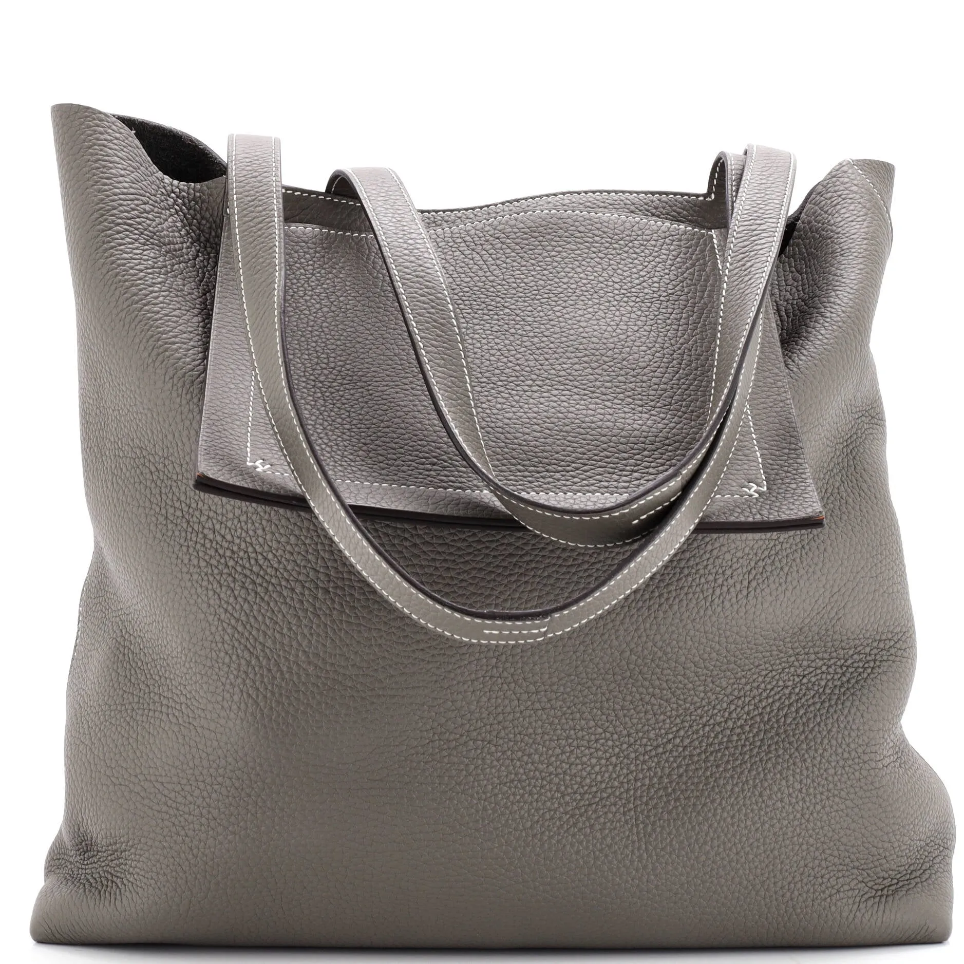 Pre-Loved Hermes Cabasellier Tote Clemence 46 sold by Zulily