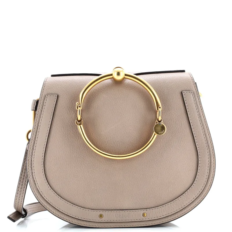 Pre-Loved Chloe Nile Crossbody Bag Leather Medium sold by Zulily