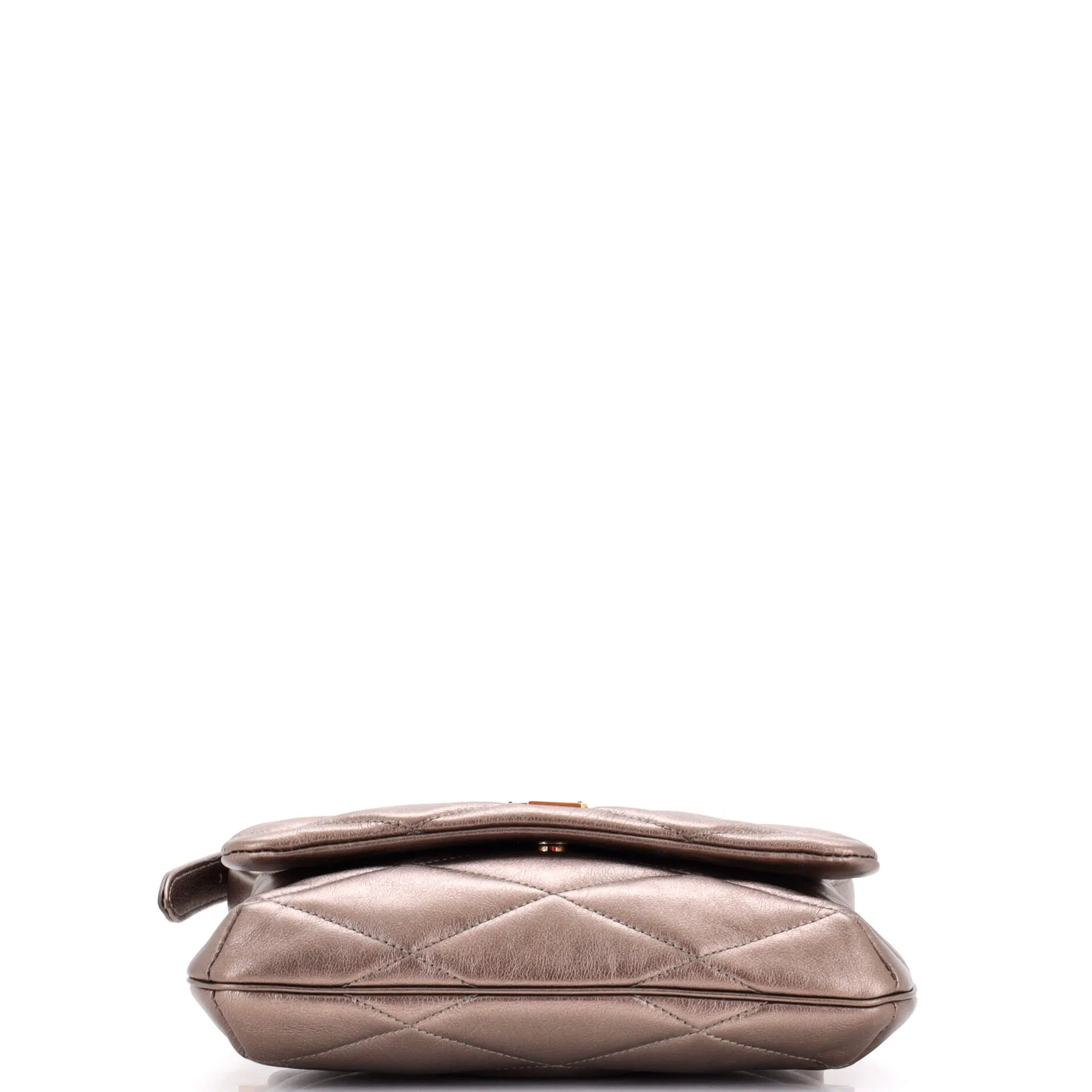 Pre-Loved Saint Laurent Le 57 Shoulder Bag Quilted Leather sold by Zulily product image thumbnail 4