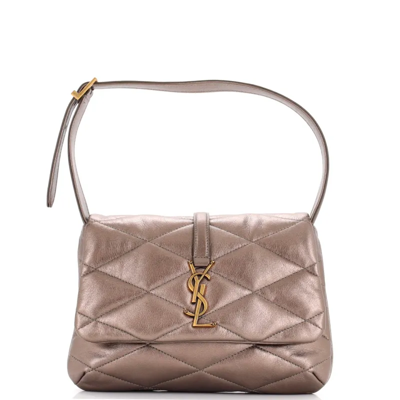 Pre-Loved Saint Laurent Le 57 Shoulder Bag Quilted Leather sold by Zulily