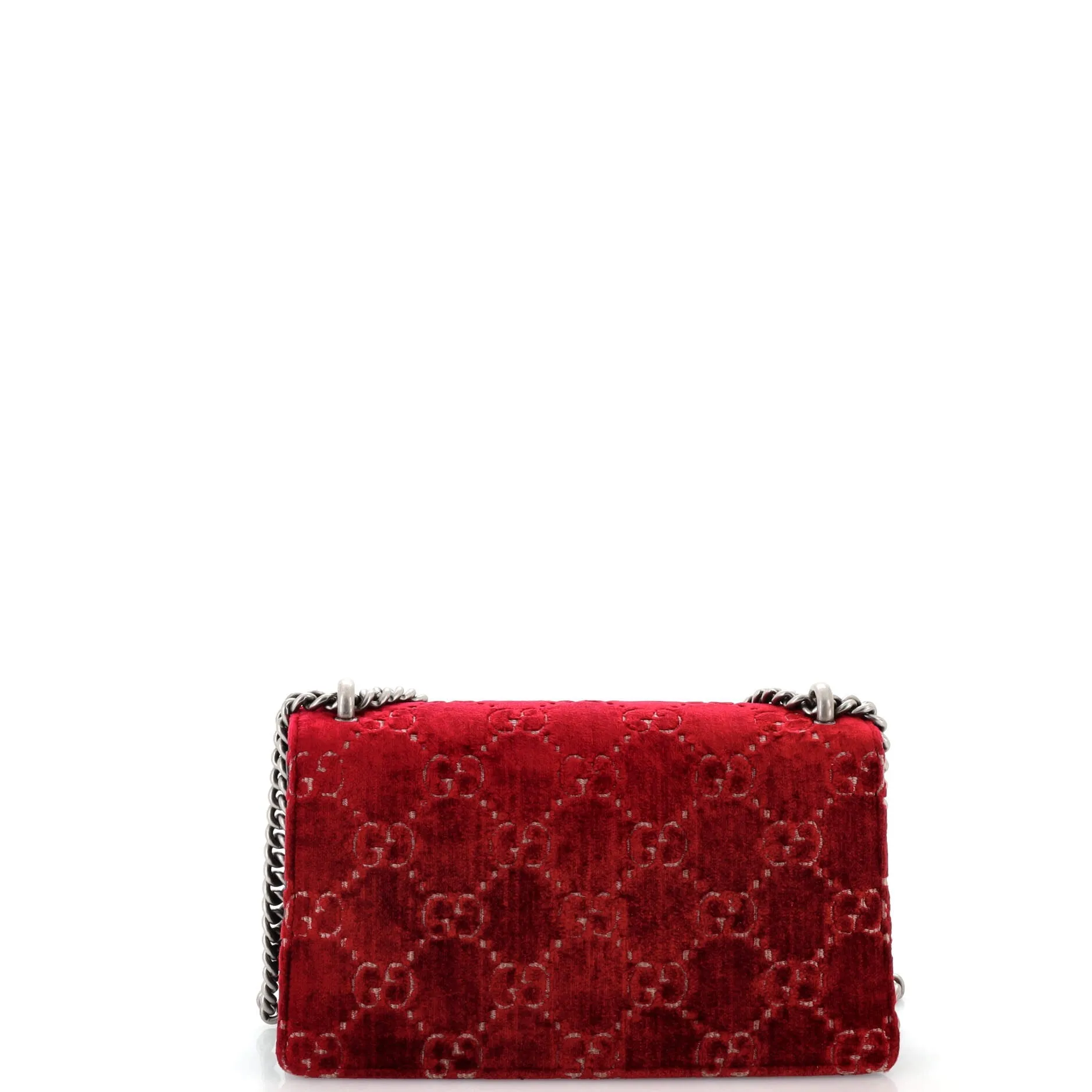 Pre-Loved Gucci Dionysus Bag GG Velvet Mini sold by Zulily product image thumbnail 3