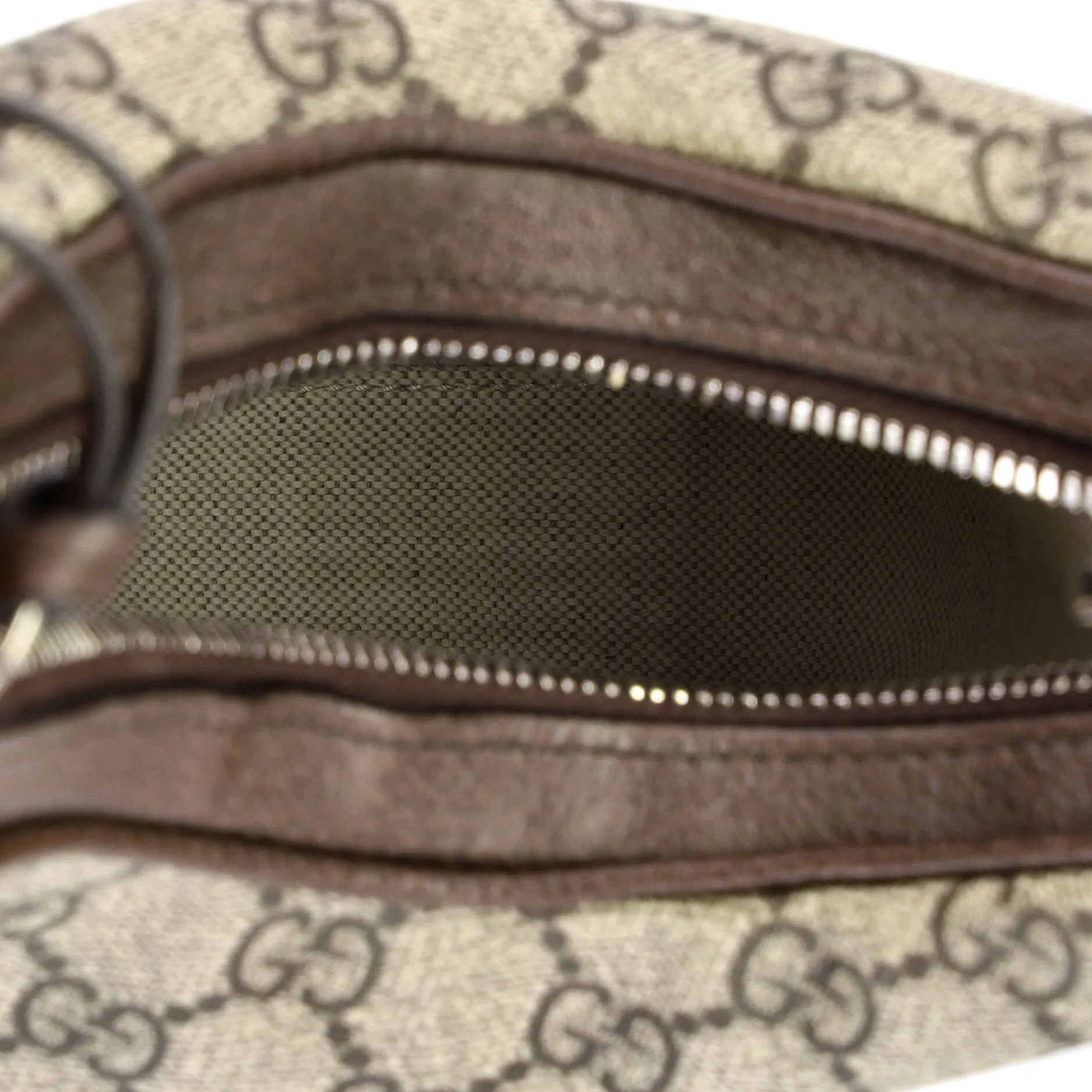 Pre-Loved Gucci Attache Shoulder Bag GG Coated Canvas Small sold by Zulily product image thumbnail 5