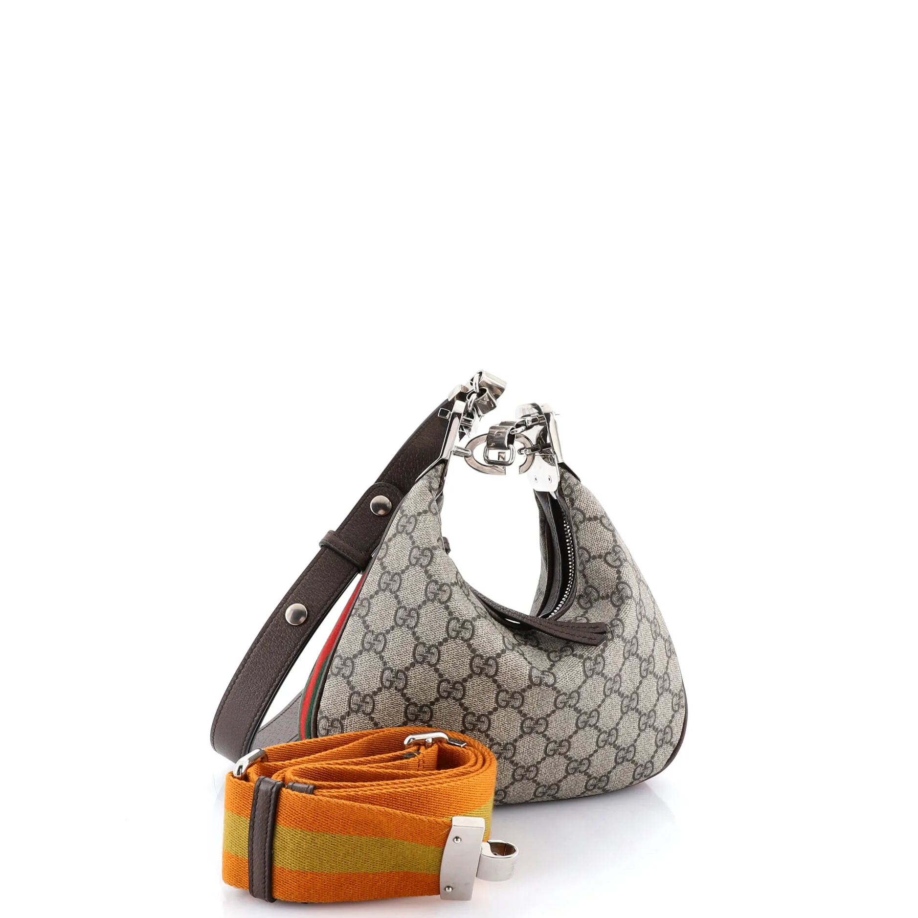 Pre-Loved Gucci Attache Shoulder Bag GG Coated Canvas Small sold by Zulily product image thumbnail 2