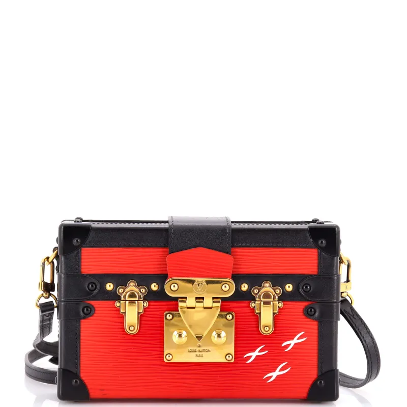 Pre-Loved Louis Vuitton Petite Malle Handbag Epi Leather sold by Zulily