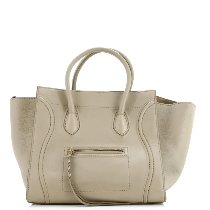Pre-Loved Celine Phantom Bag Grainy Leather Medium sold by Zulily