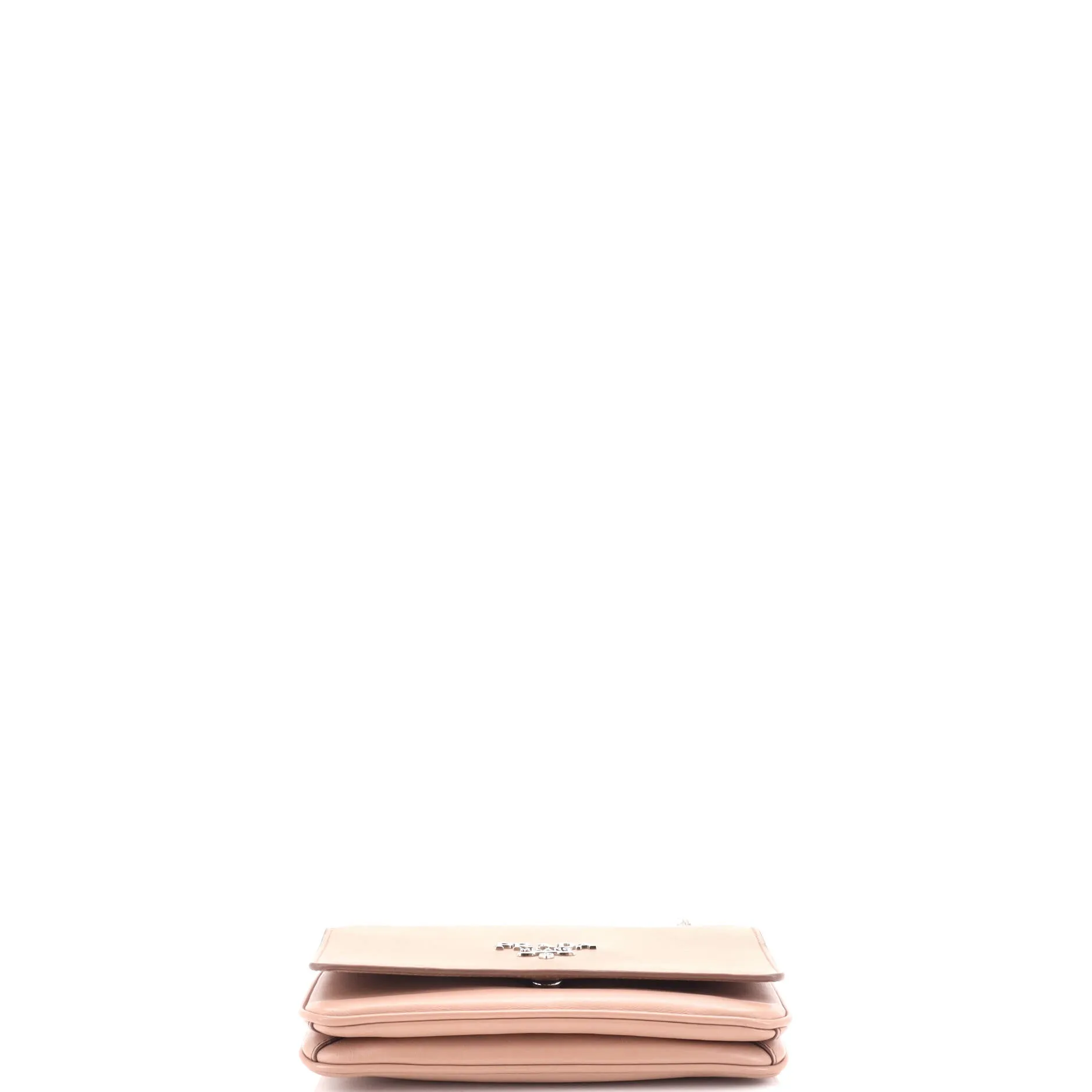 Pre-Loved Prada Chain Flap Crossbody Bag Saffiano and Soft Calf Small sold by Zulily product image thumbnail 4