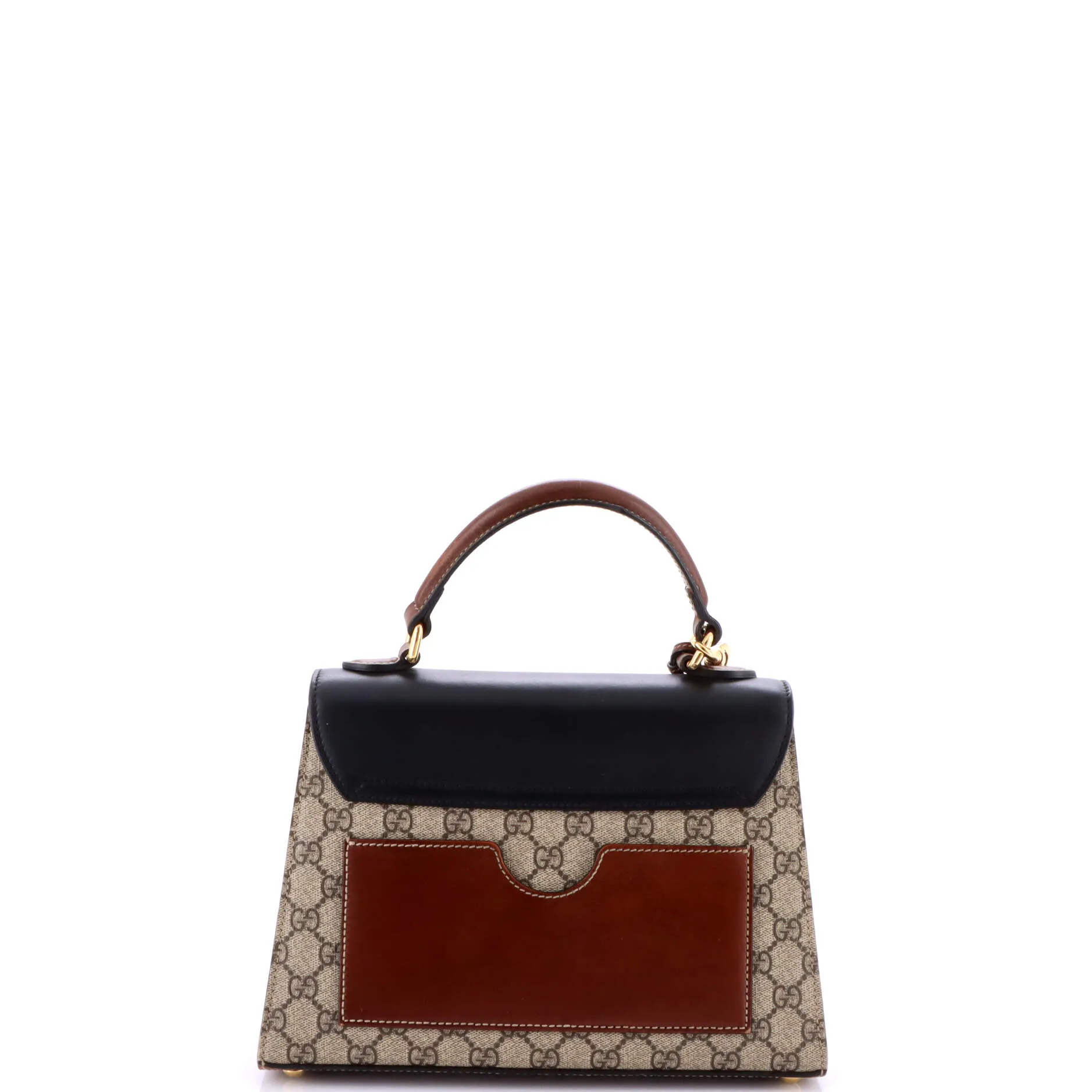 Pre-Loved Gucci Padlock Top Handle Bag GG Coated Canvas and Leather Small sold by Zulily product image thumbnail 3