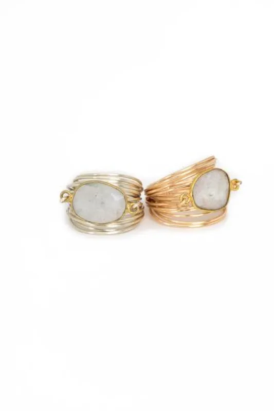 Torrey Ring with Moonstone sold by Zulily