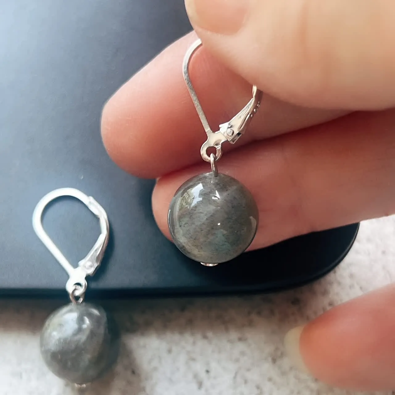 Vera & Co Sterling Silver Oxidized Big Rose Flower Button Women's Earring sold by Zulily product image thumbnail 4