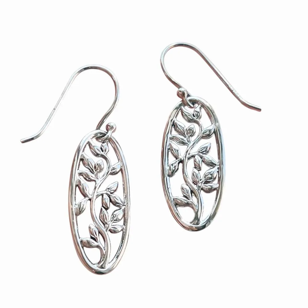 Vera & Co Oval Flower Cut out Women's Earring sold by Zulily product image thumbnail 2