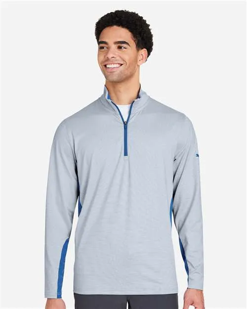 Puma Men's Mesa Stripe Quarter-Zip Pullover sold by Zulily
