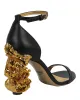 Moschino Sculpted Baroque Heel Sandals sold by Zulily