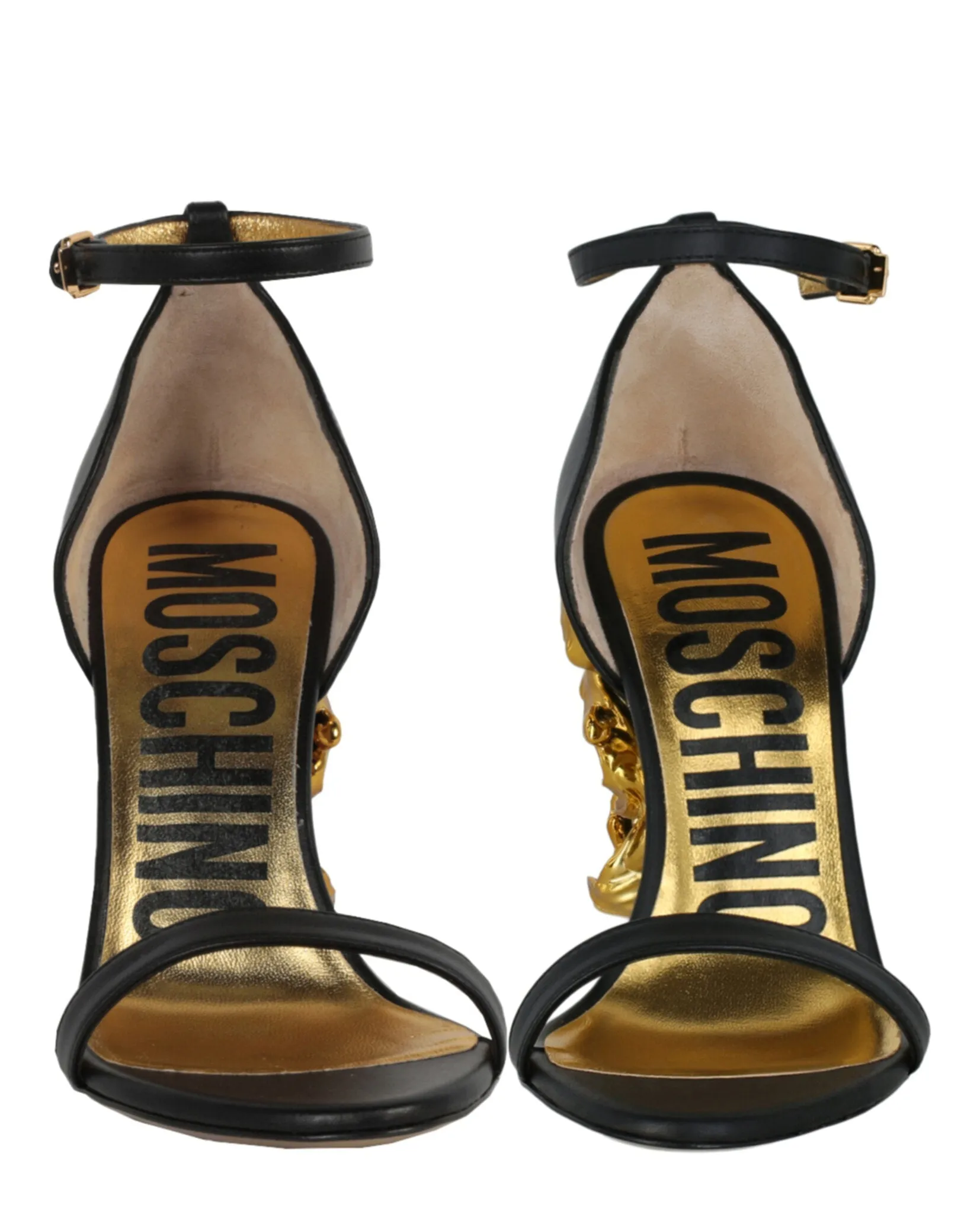 Moschino Sculpted Baroque Heel Sandals sold by Zulily product image thumbnail 5