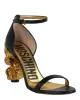 Moschino Sculpted Baroque Heel Sandals sold by Zulily