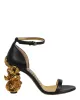 Moschino Sculpted Baroque Heel Sandals sold by Zulily