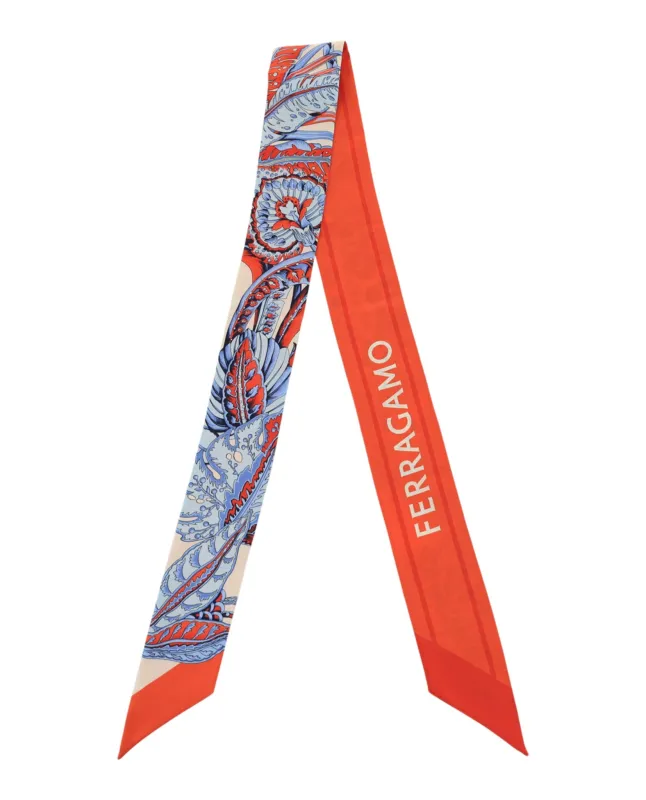 Ferragamo Togo Print Silk Bandeau sold by Zulily