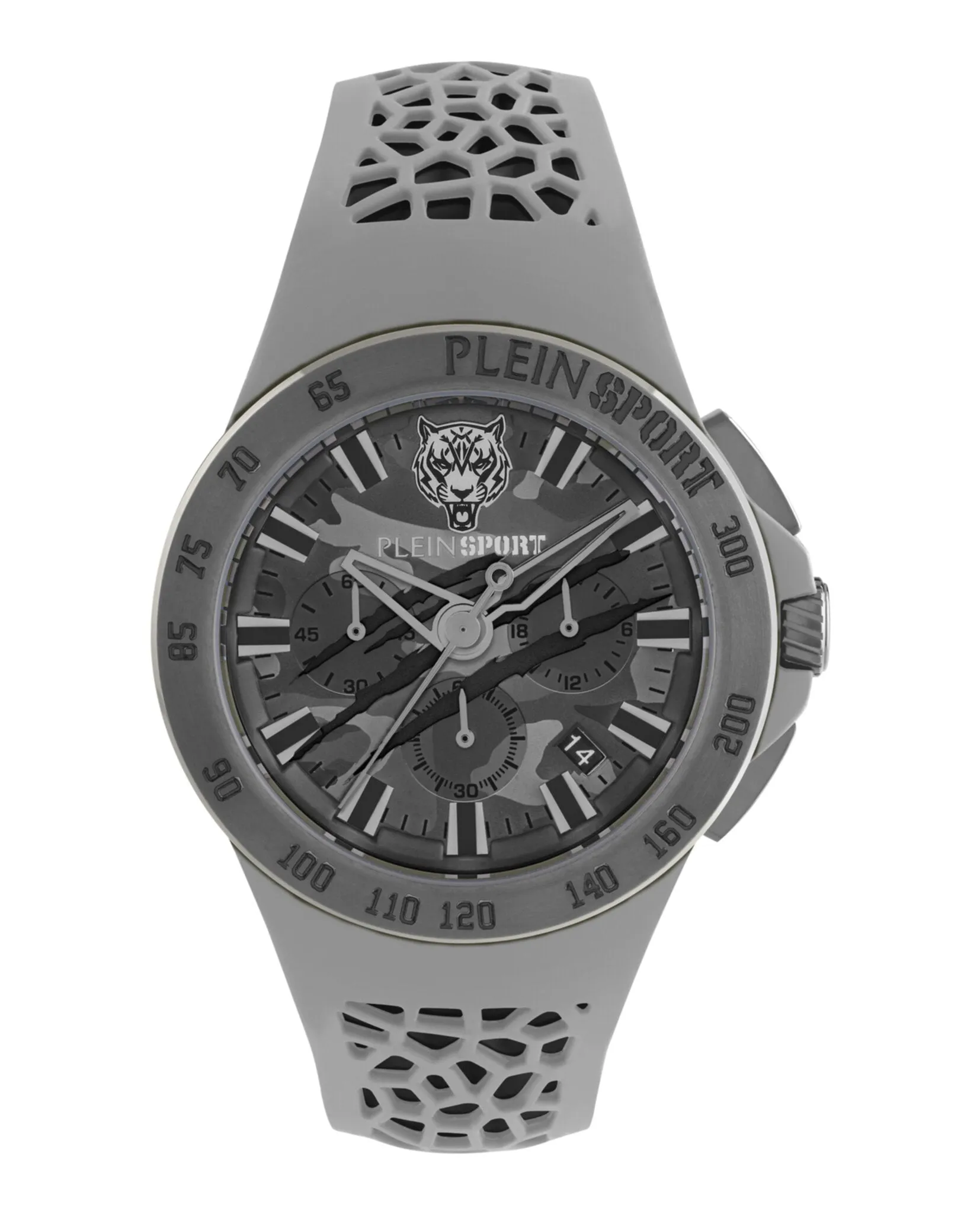 Plein Sport Thunderstorm Chrono Silicone Watch sold by Zulily