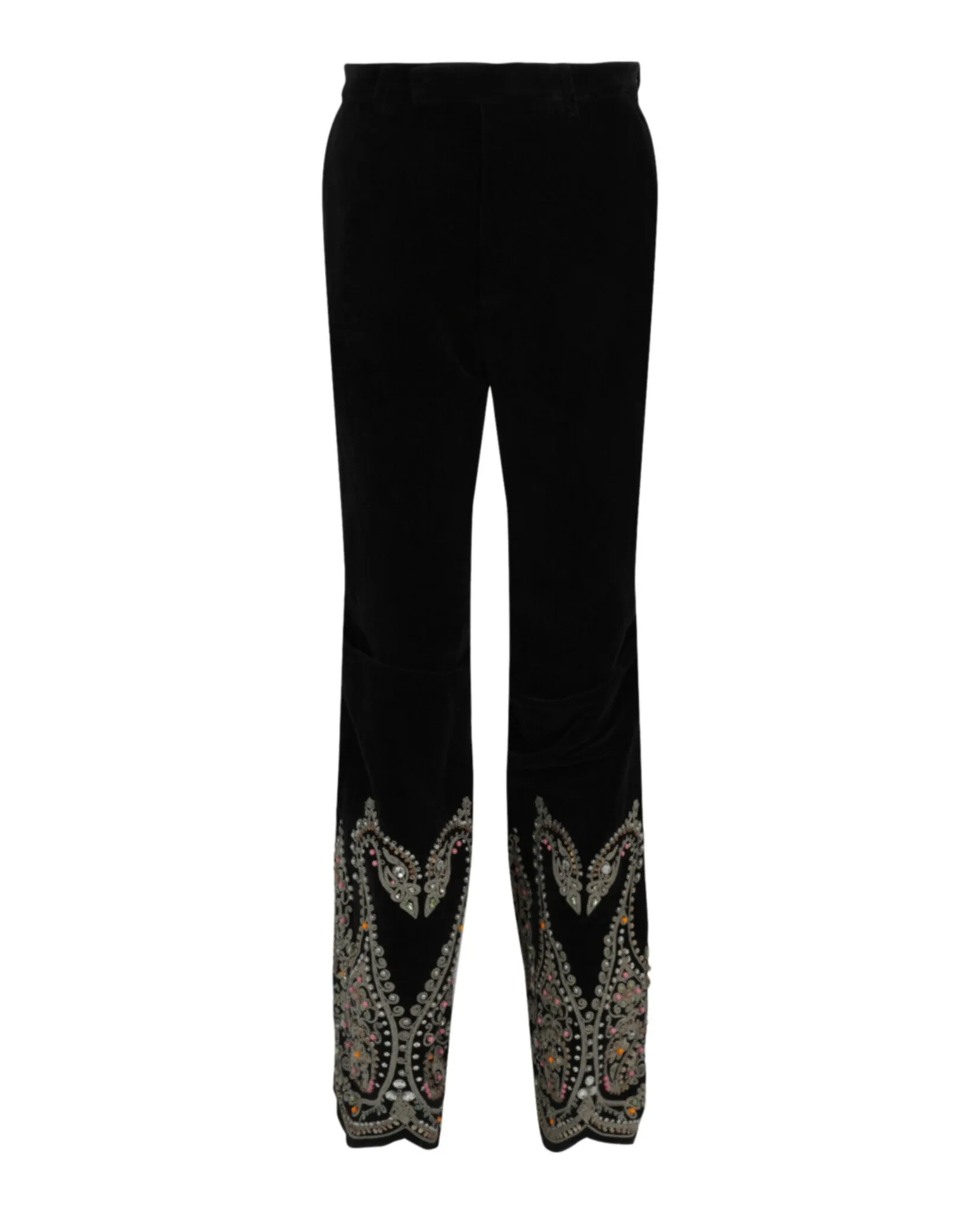 Gucci Embroidered Velvet Pants sold by Zulily