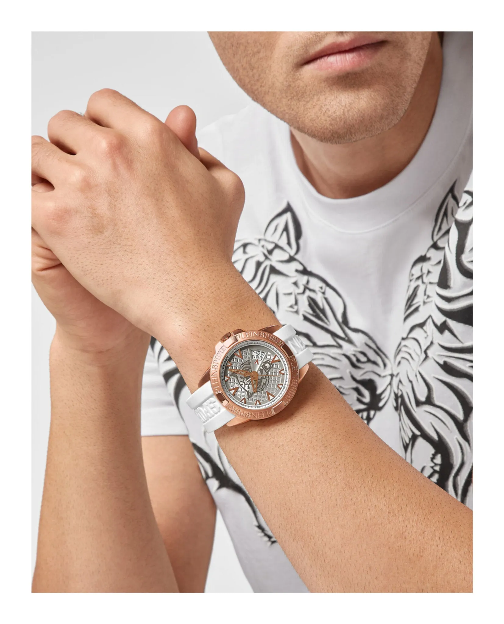 Plein Sport Touchdown Silicone Watch sold by Zulily product image thumbnail 5