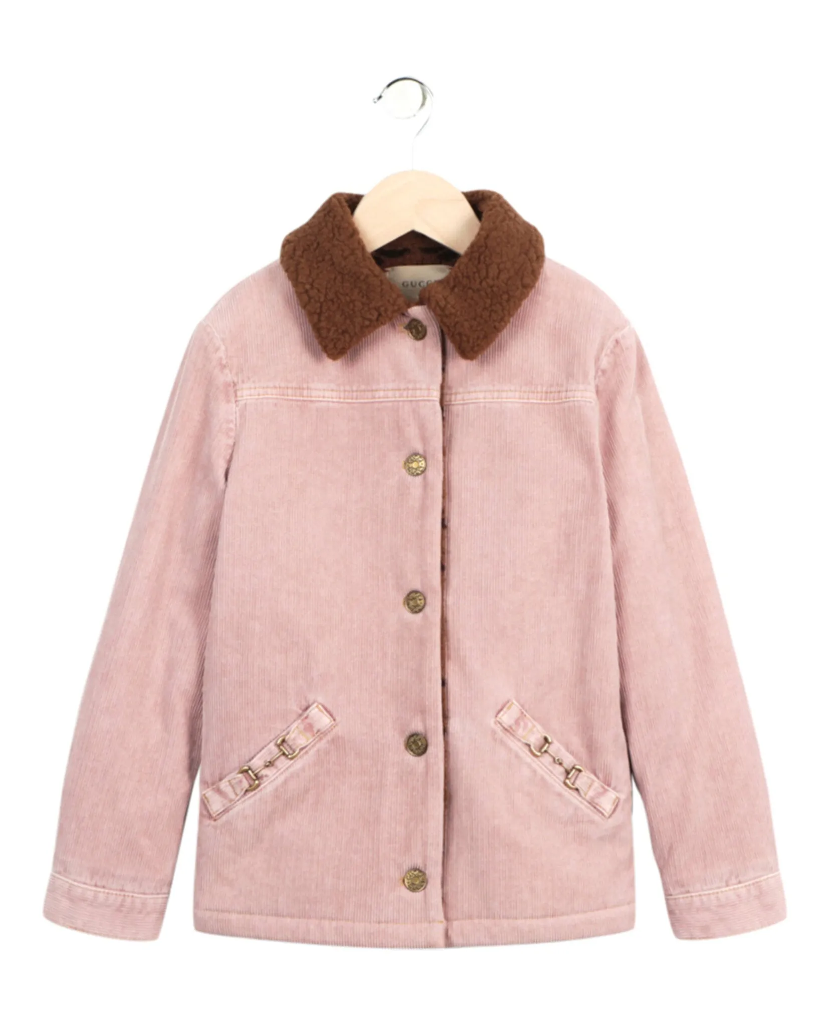 Gucci Horsebit Cotton Corduroy Jacket sold by Zulily
